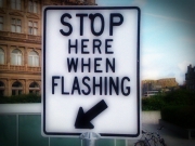 flashing